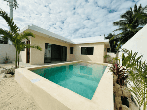 piscina casa en venta cerca de playa, Chuburna